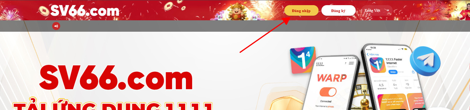 Đăng nhập vào tài khoản tại nhà cái để thực hiện giao dịch