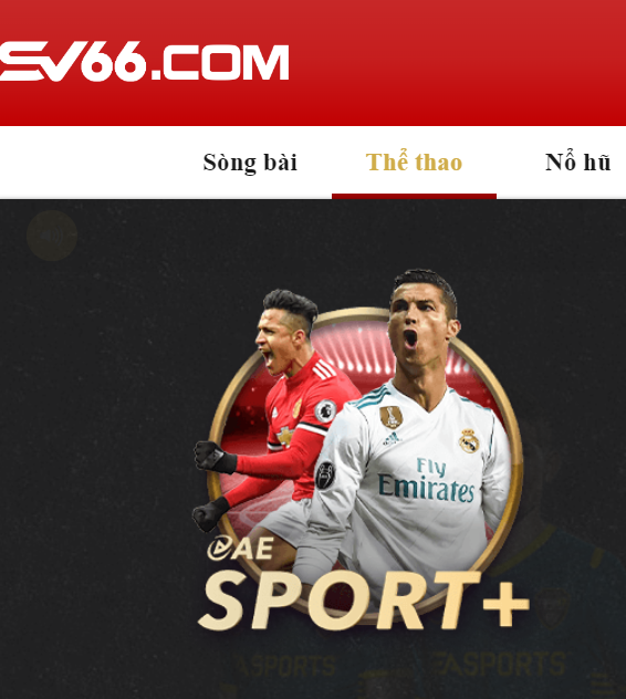 Sảnh thể thao AE Sport+SV66