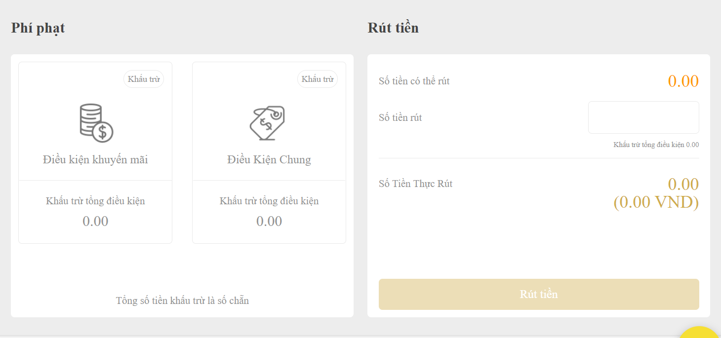 Tạo lệnh rút tiền như thế nào?