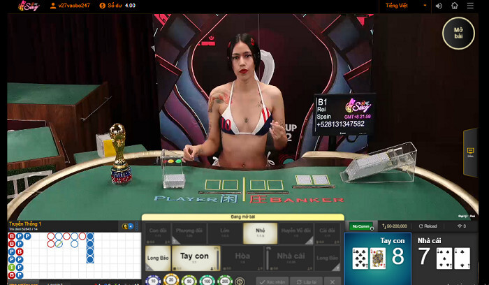 Tiến hành đặt cược và công bố kết quả