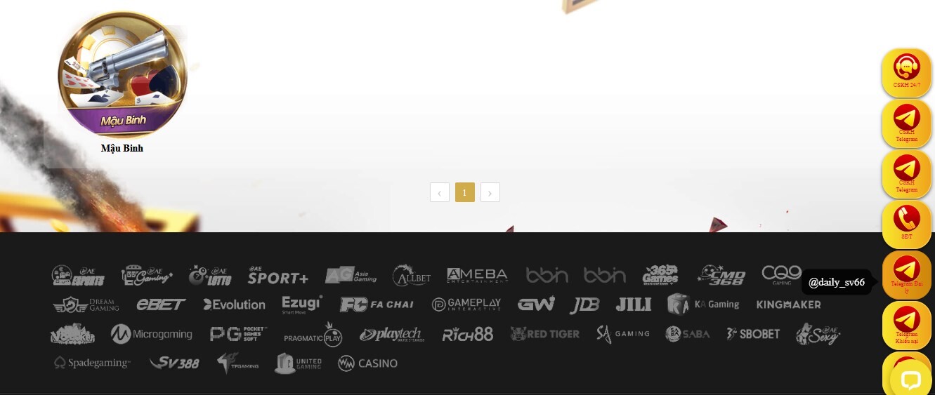 Game bài mậu binh SV66 rất thú vị