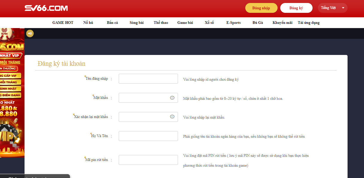 Hướng dẫn chơi Bắn Cá Phát Tài tại SV66