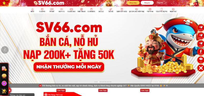 Thông tin chi tiết về nhà cái SV66