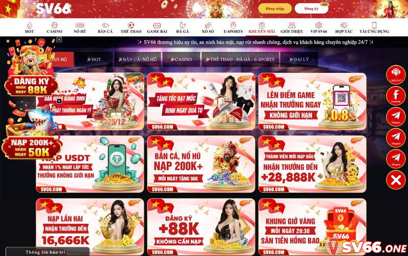 Khuyến mãi liên tục update cho tất cả hội viên 